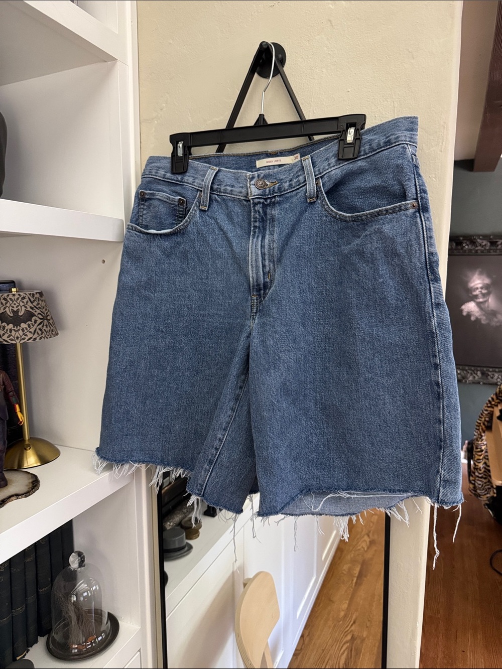 Levi’s Vintage-Inspired Blue Denim Women’s Shorts